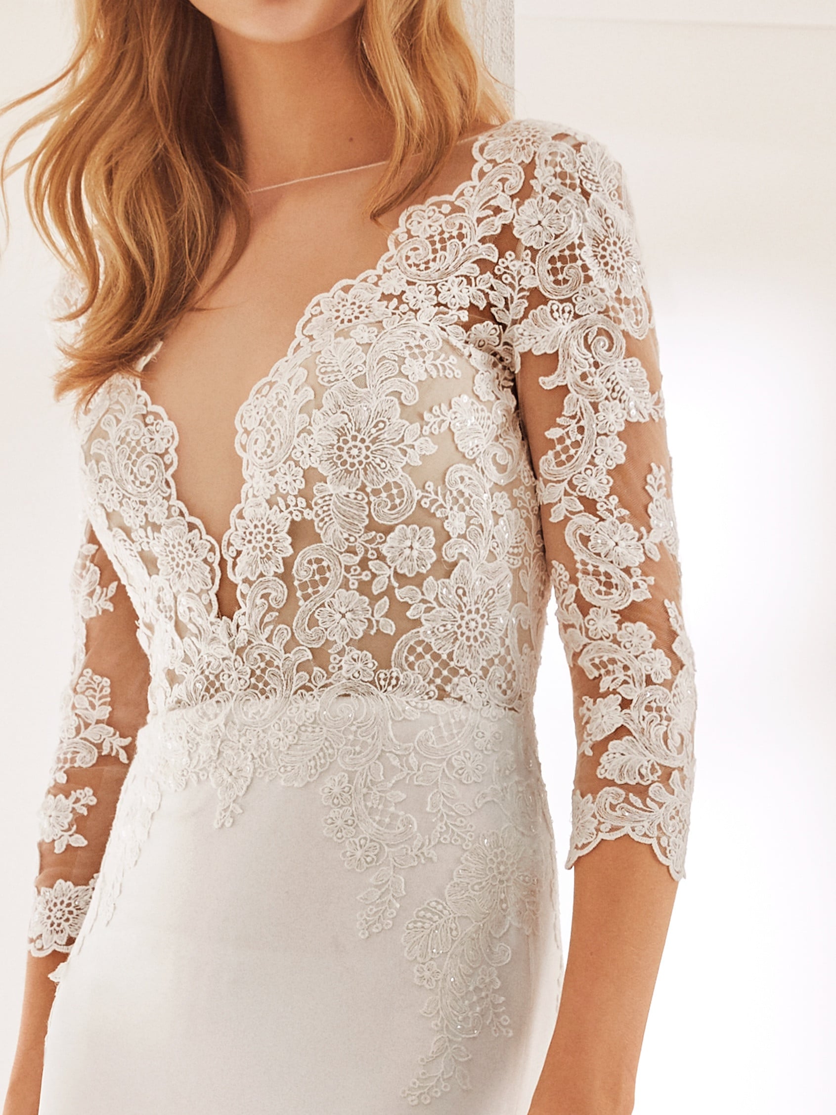 vone sheath lace dress