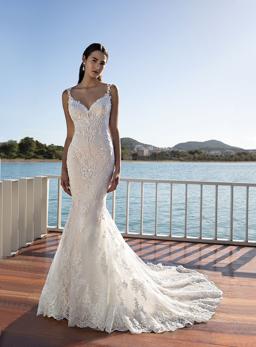 Robe Sirene Cosmobella 8017 Empire Du Mariage